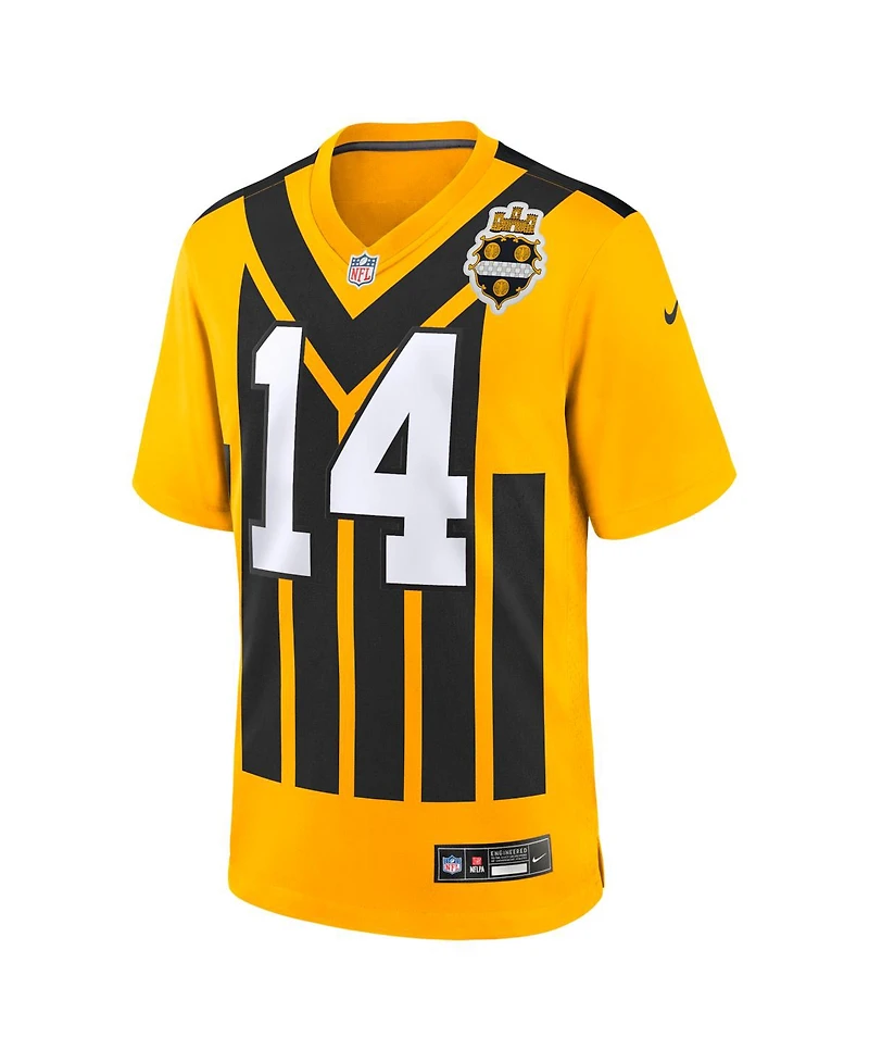 Nike Men's George Pickens Gold Pittsburgh Steelers Alternate Game Jersey