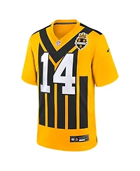 Nike Men's George Pickens Gold Pittsburgh Steelers Alternate Game Jersey