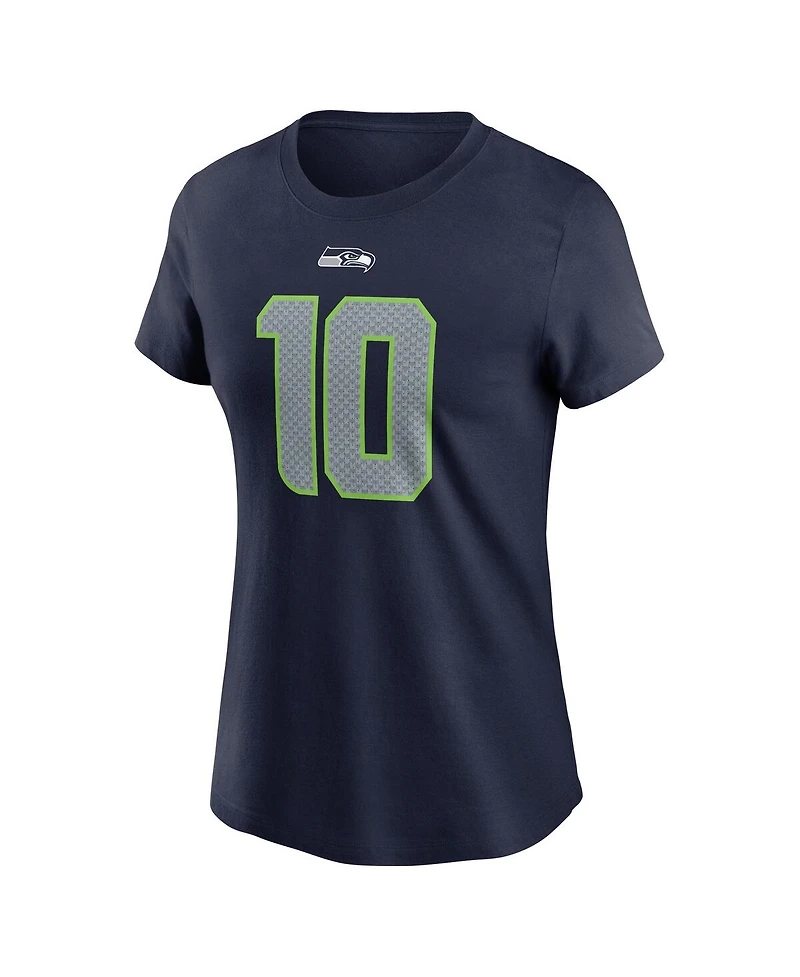 Nike Women's Cooper Kupp College Navy Seattle Seahawks Player Name Number T-Shirt