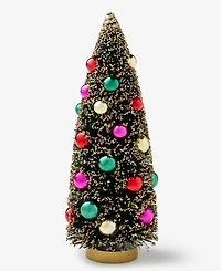 Holiday Lane Whimsy Green Faux Christmas Tree With Colorful Ornaments, Macy's Exclusive