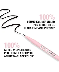 Kylie Cosmetics Kyliner Liquid Eyeliner Pen, 0.02 oz.