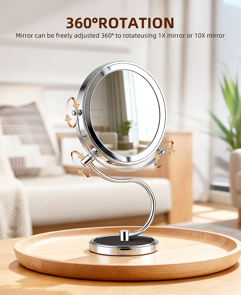 Givimo 40 x 28 Inch Wall Mounted Mirror Metal Framed Hanging Mirror for Living Room Bedroom-Black