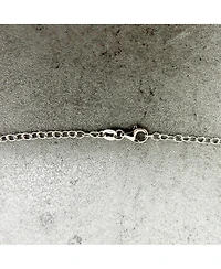 The Lovery Clover Blue Charm Necklace Sterling Silver