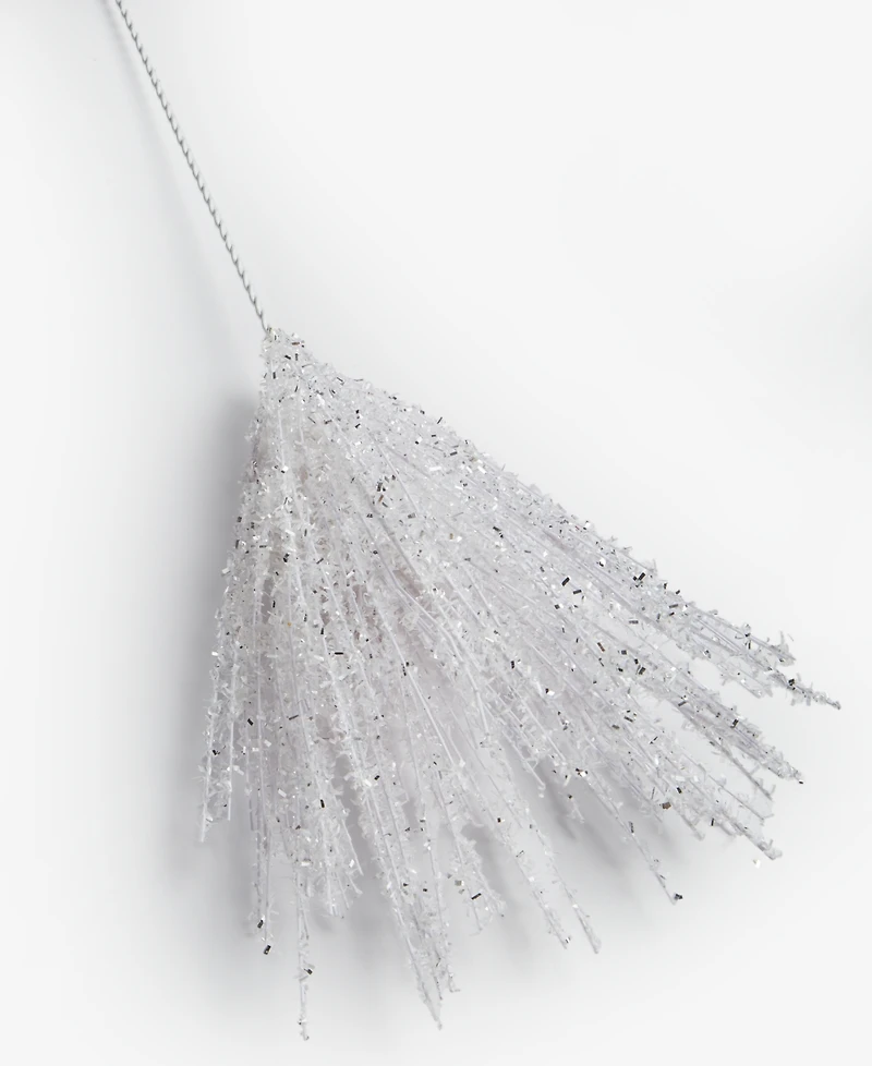 Holiday Lane Iced Delight Glitter Spray Pick Ornament, Macy's Exclusive