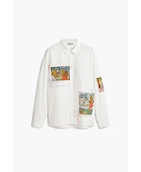 Desigual Men's Printed Gaugin Shirt