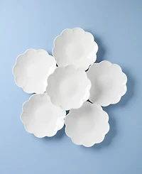 Lenox Studio 1414 Scallop Dinner Plates, Set of 6