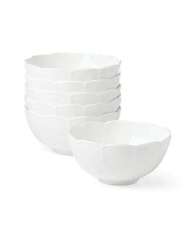 Lenox Studio 1414 Scallop All-Purpose Bowls, Set of 6
