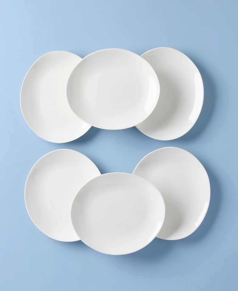 Lenox Studio 1414 Curved Accent Plates, Set of 6