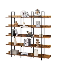 Rainsken 5 Tier Open Bookcase