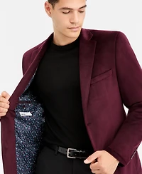 Bar Iii Men's Slim-Fit Velvet Sport Coat, Macy's Exclusive