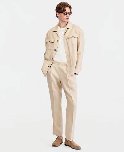 Club Room Men's Linen Safari Jacket, Macy's Exclusive