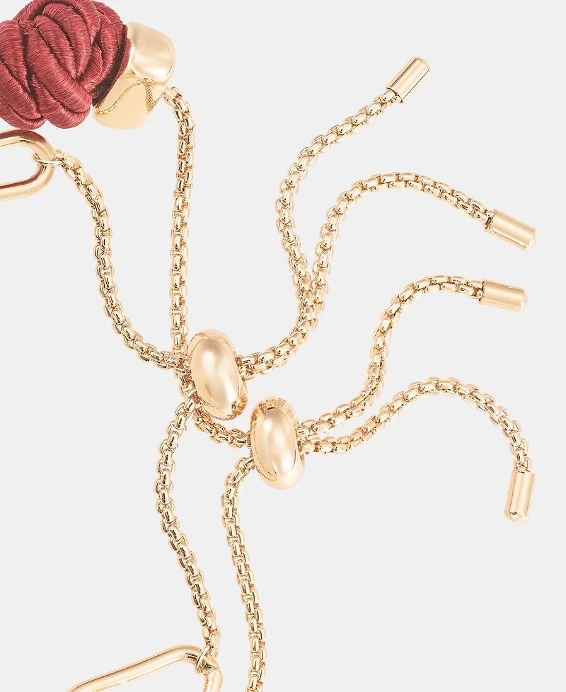 On 34th 2-Pc. Set Slider Bracelets, Macy's Exclusive