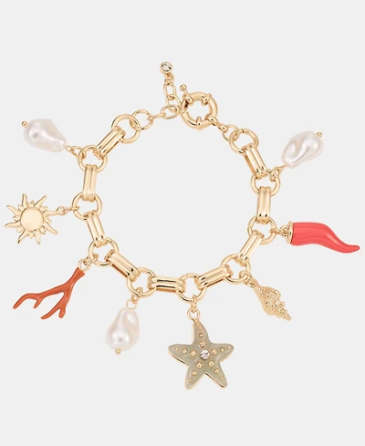 On 34th Mixed Stone Charm Bracelet, Macy's Exclusive