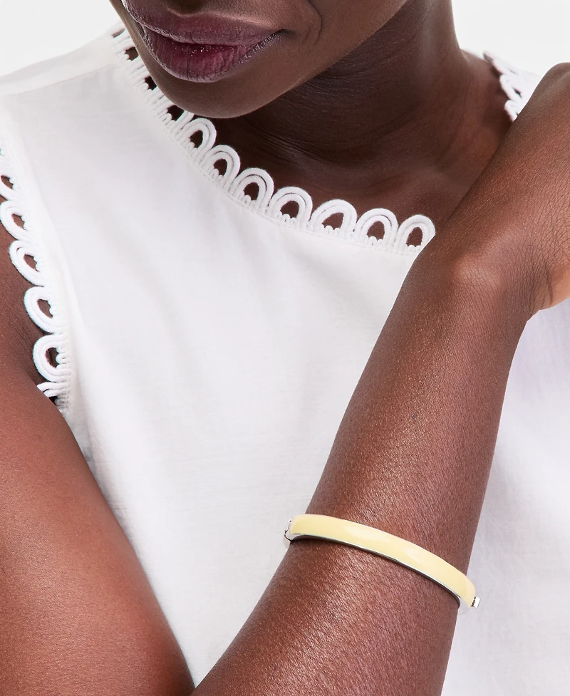 On 34th Color Inlay Bangle Bracelet, Macy's Exclusive