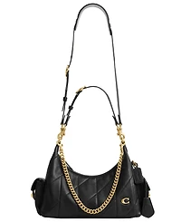 Coach Juliet Soft Quilted Leather Medium Pocket Shoulder Bag