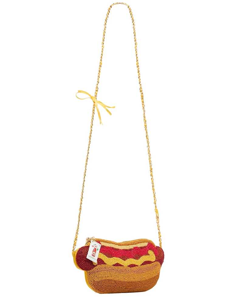 Betsey Johnson Wiener Takes All Small Crossbody Bag