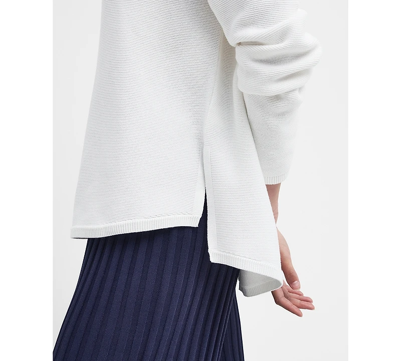 Barbour Women's Marine Side-Split Knitted Jumper