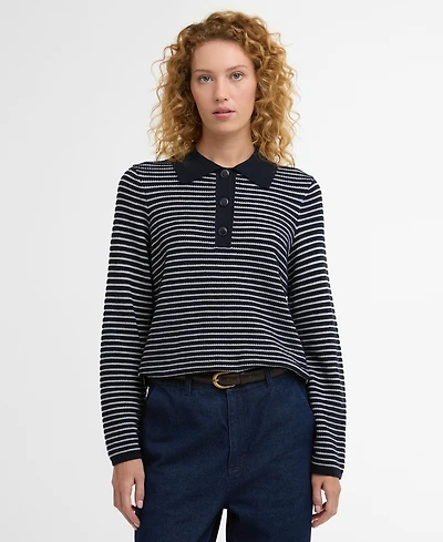 Barbour Women's Inez Knitted Stripe Jumper