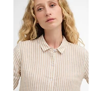 Barbour Women's Marine Long-Sleeve Striped Shirt