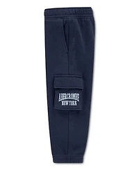 abercrombie kids Baby Boys' Full-Zip Hoodie and Cargo Pants, 2-Piece Set