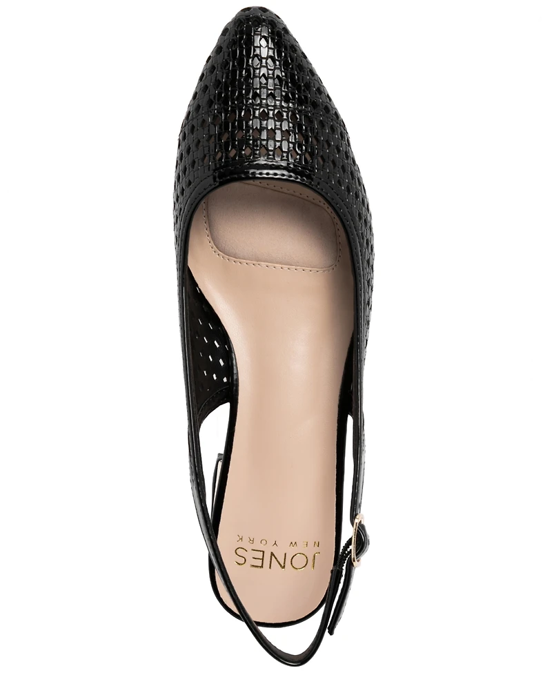Jones New York Women's Quilsy Perf Slingback Flats