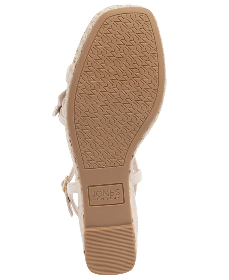 Jones New York Women's Harisyn Round Toe Wedge Sandals