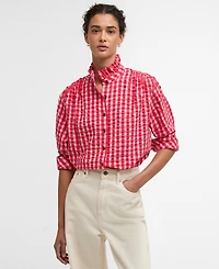 Barbour Women's Long-Sleeve Collared Esther Shirt