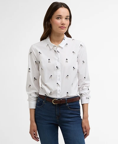 Barbour Women's Collared Long-Sleeve Brambles Shirt