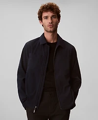 Calvin Klein Men's Seersucker Blouson Jacket