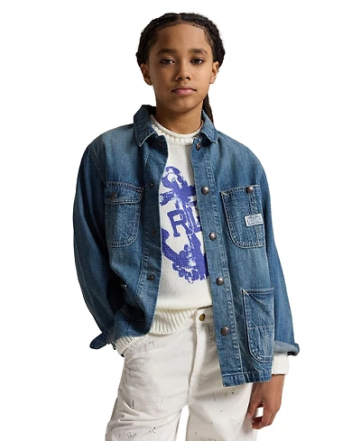 Polo Ralph Lauren Boys' 8-20 Long-Sleeve Denim Heritage Jacket