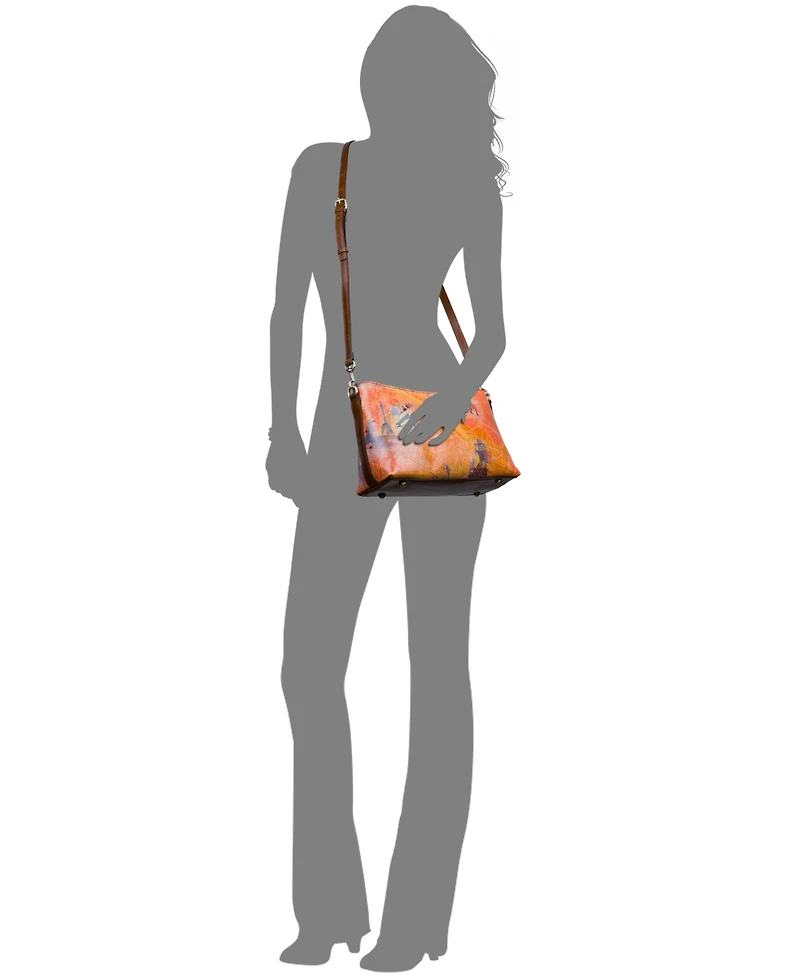 Patricia Nash Betta Medium Leather Crossbody, Created for Macy's