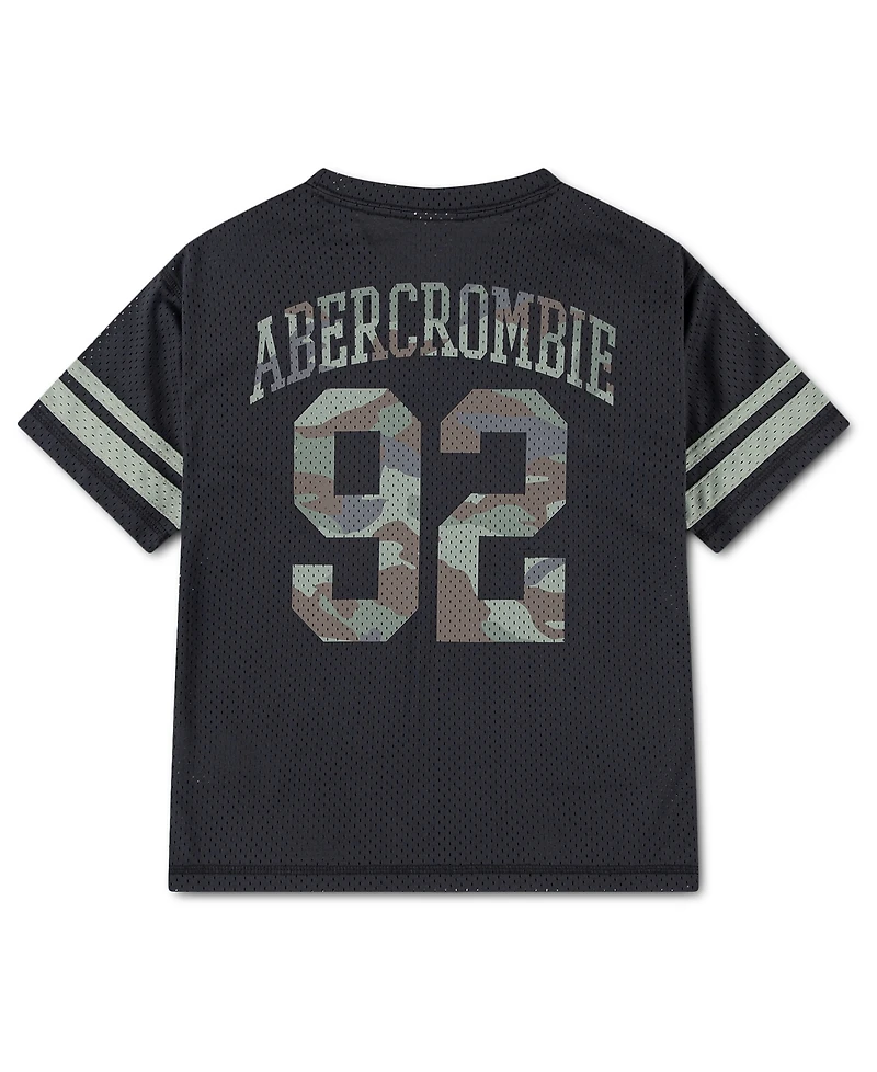 abercrombie kids Boys' Football Jersey T-Shirt
