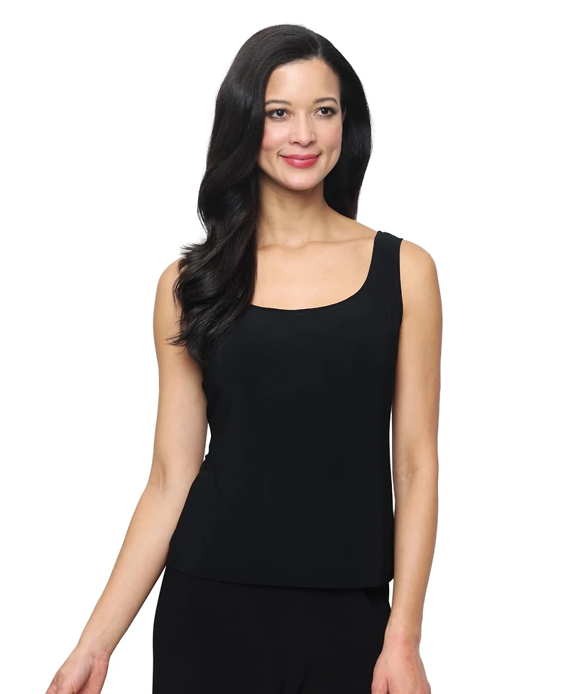 Alex Evenings Petite Scoop Neck Top And Zipper Jacket, 2-Piece Set