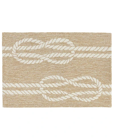 Liora Manne' Capri Ropes 1'8"x2'6" Area Rug