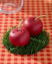 kate spade new york Tutti Fruity Cherries Salt and Pepper Shaker Set