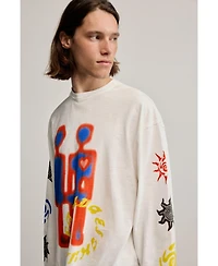 Desigual Men's Printed Cotton T-shirt