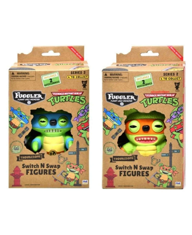 Fuggler Zuru Collectible 4.5 Inch Figures 1 Pack Switch n Swap Random
