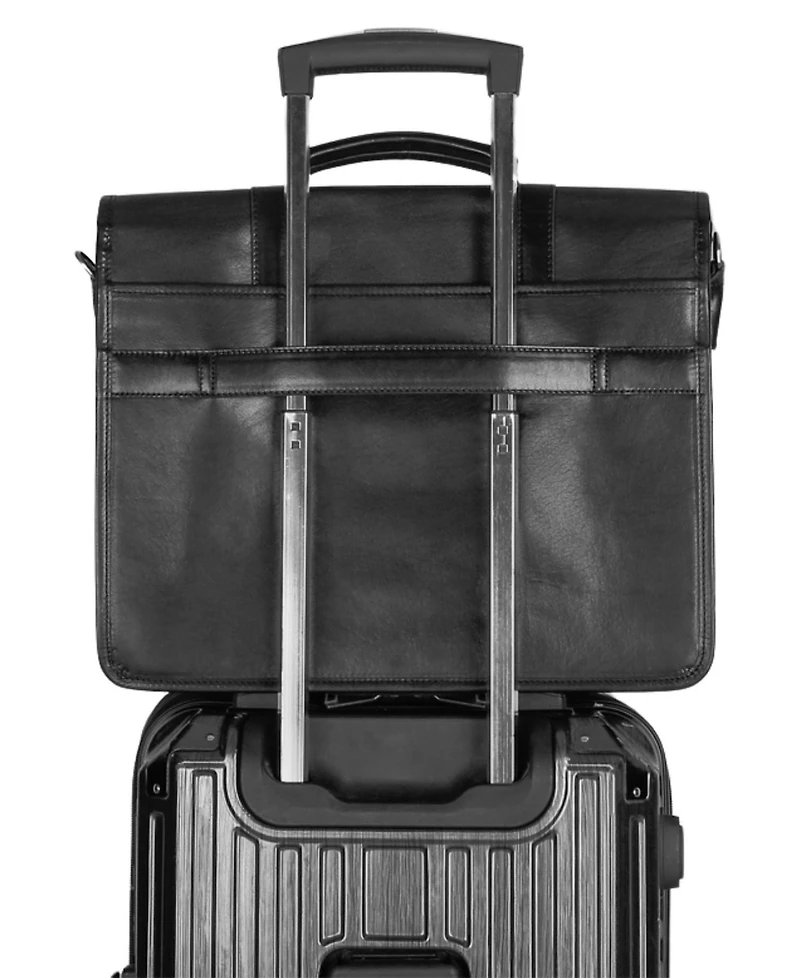 Mancini Men's Laptop Briefcase