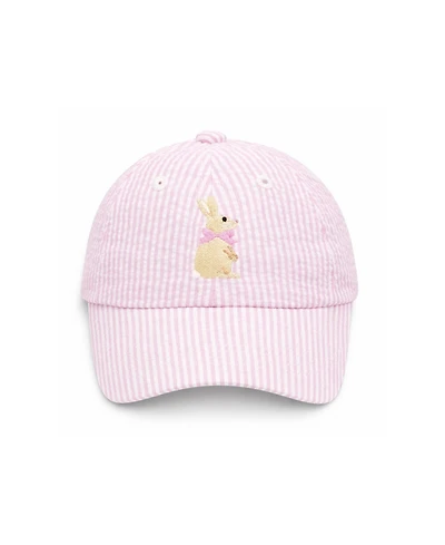 Bits & Bows Little/Big Girls Bunny Bow Baseball Hat