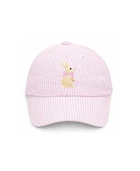 Bits & Bows Little/Big Girls Bunny Bow Baseball Hat