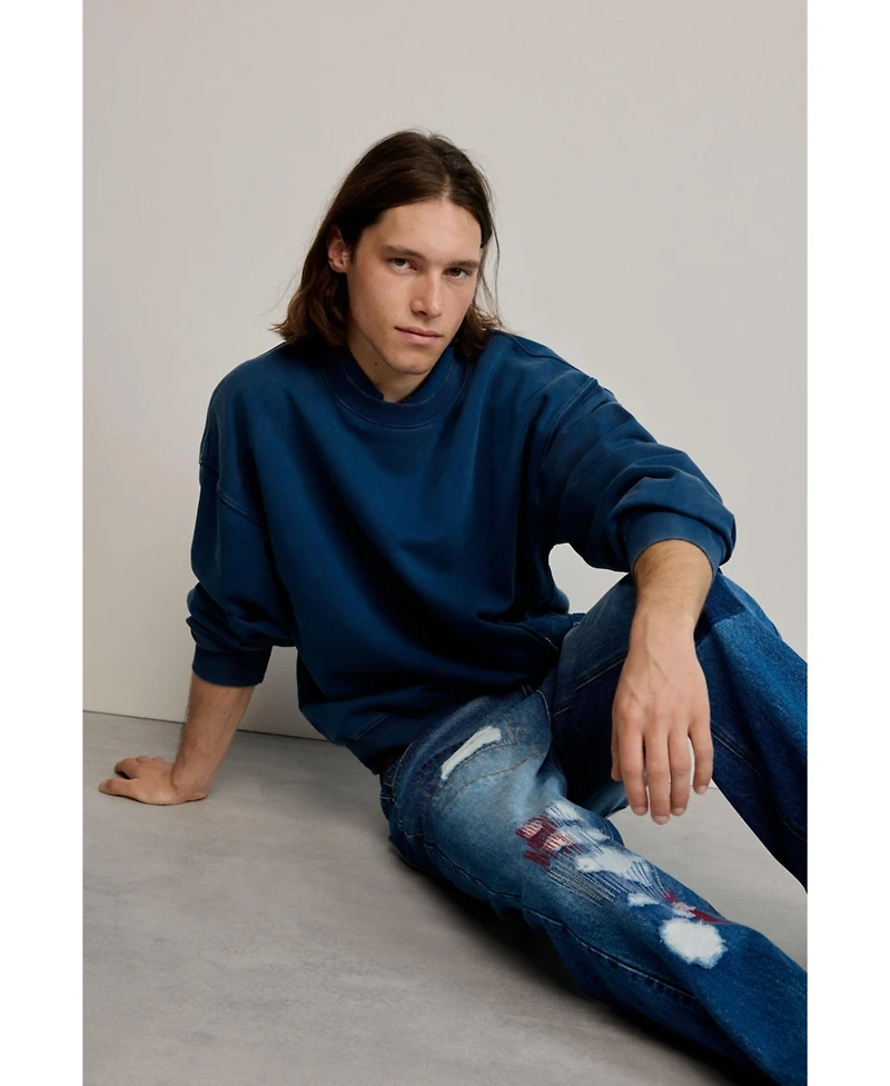 Desigual Men's Plain sweatshirt logo