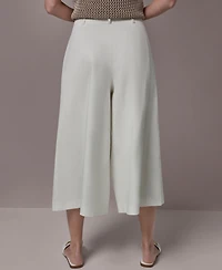 Donna Karan New York Women's Pleated Wide-Leg Pants