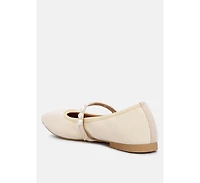 sassie pearl embellished ballerina flats