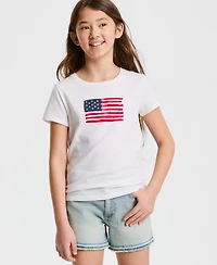 Epic Threads Big Girls' Xs-xl Flag Graphic T-Shirt, Macy's Exclusive