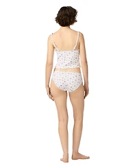 Gap Women's Printed Camisole Bikini Top and Bottom, 2-Piece Set