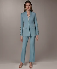 Donna Karan New York Petite Collarless Blazer