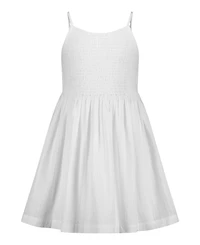 Calvin Klein Girls' 7-16 Smocked Sundress