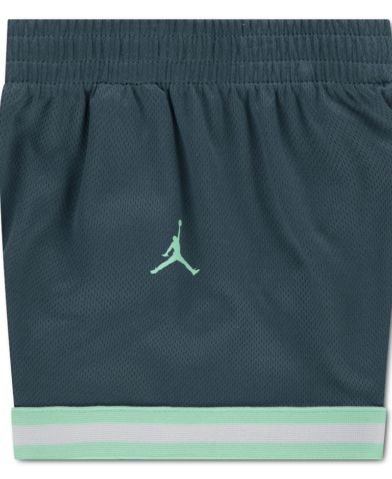 Jordan Boys' 2T-4T Crewneck T-Shirt and Shorts, 2-Piece Set