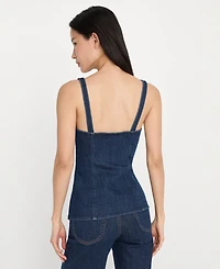 Good American Women's Sleeveless Top, Regular & Plus