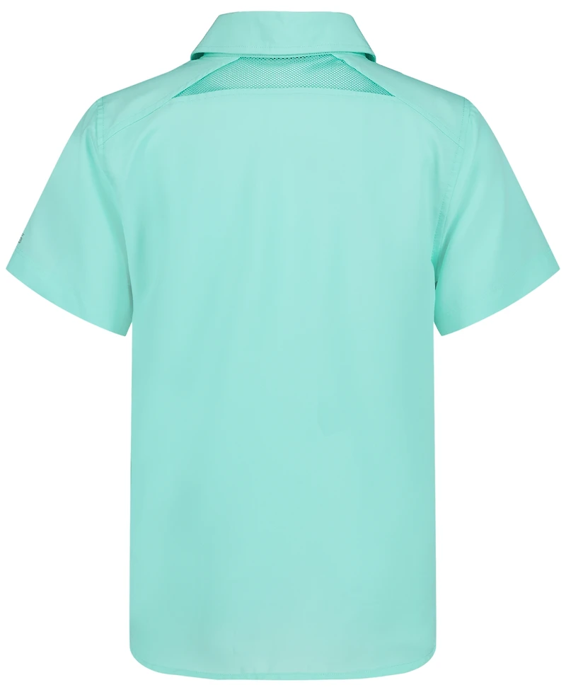Under Armour Big Boys' Drift Tide Fish Point Collar Shirt